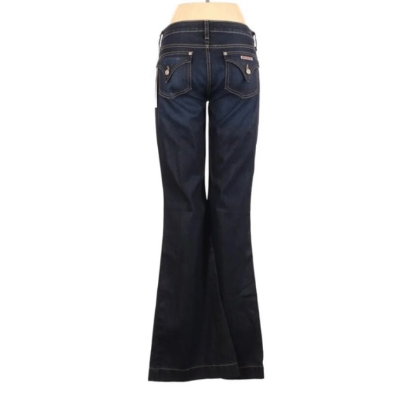 HUDSON Ferris Flap Flare Jeans Wide Leg Trouser NW508DW sz 25x35.5L Tall - Picture 13 of 14